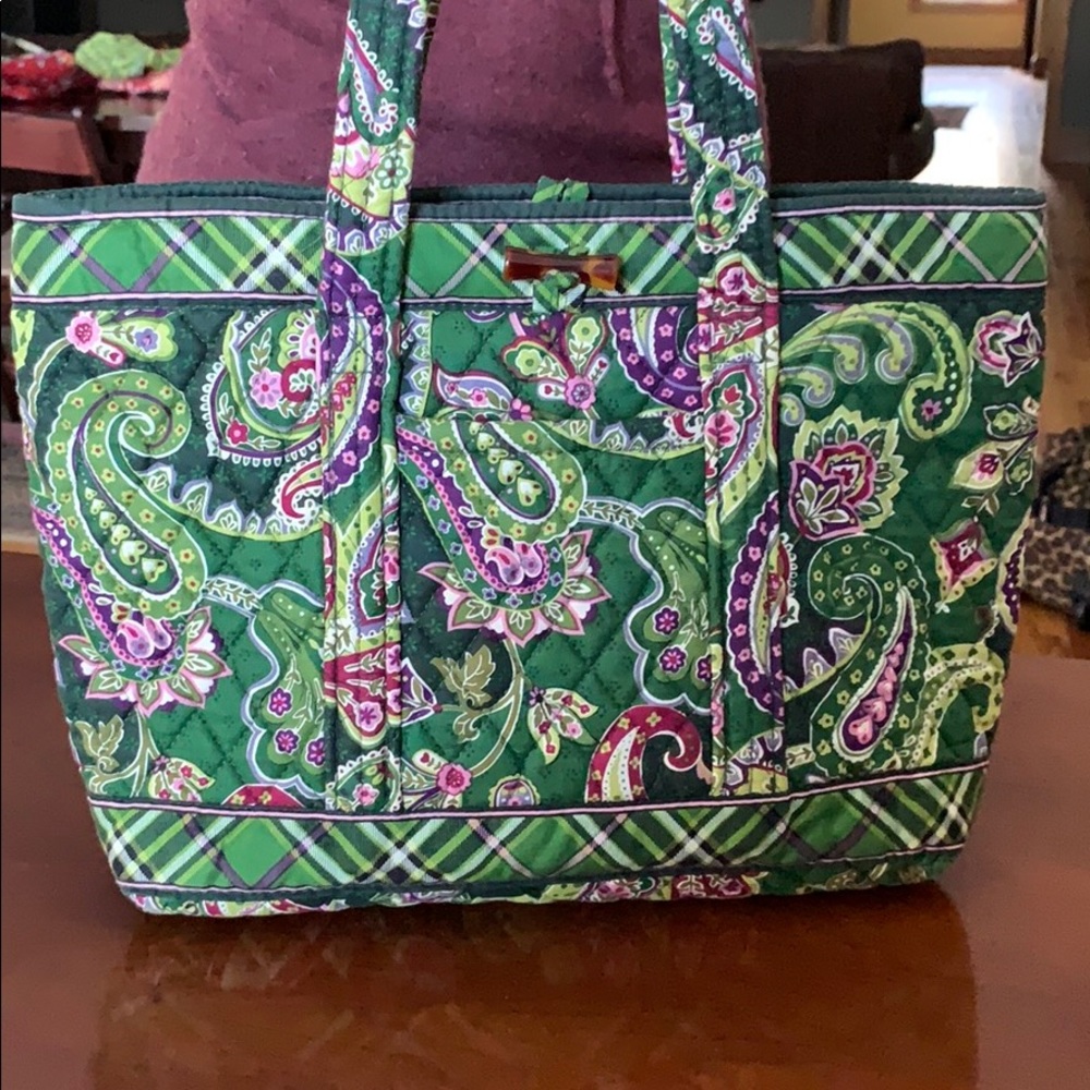 Chelsea Green Vera Bradley Purse